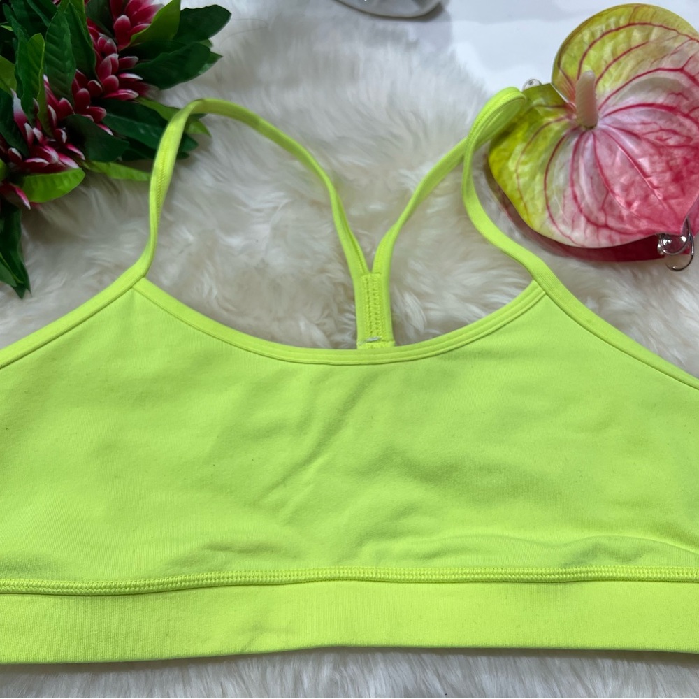 Lululemon Athletica Yellow Sports Bra Intimates